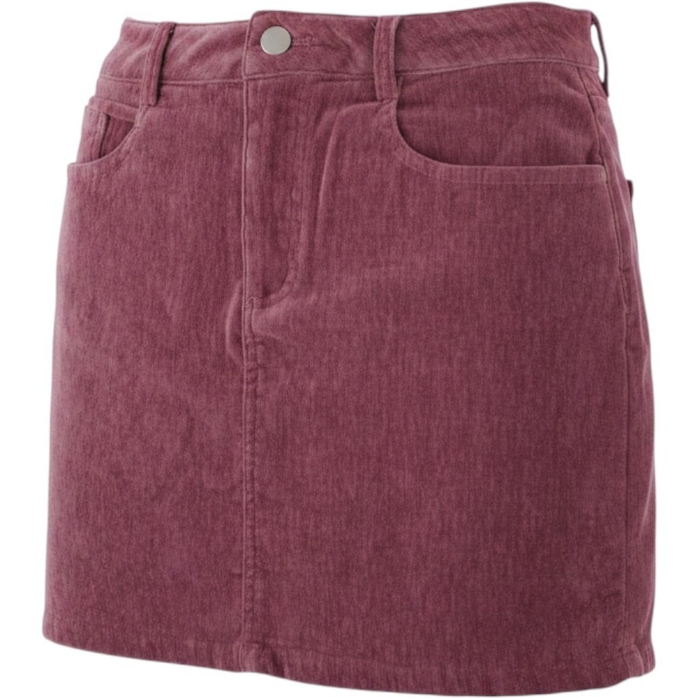Le Lis Collection Mauve Purple Corduroy Mini Skirt Womens Boho‎ 90s Small Short